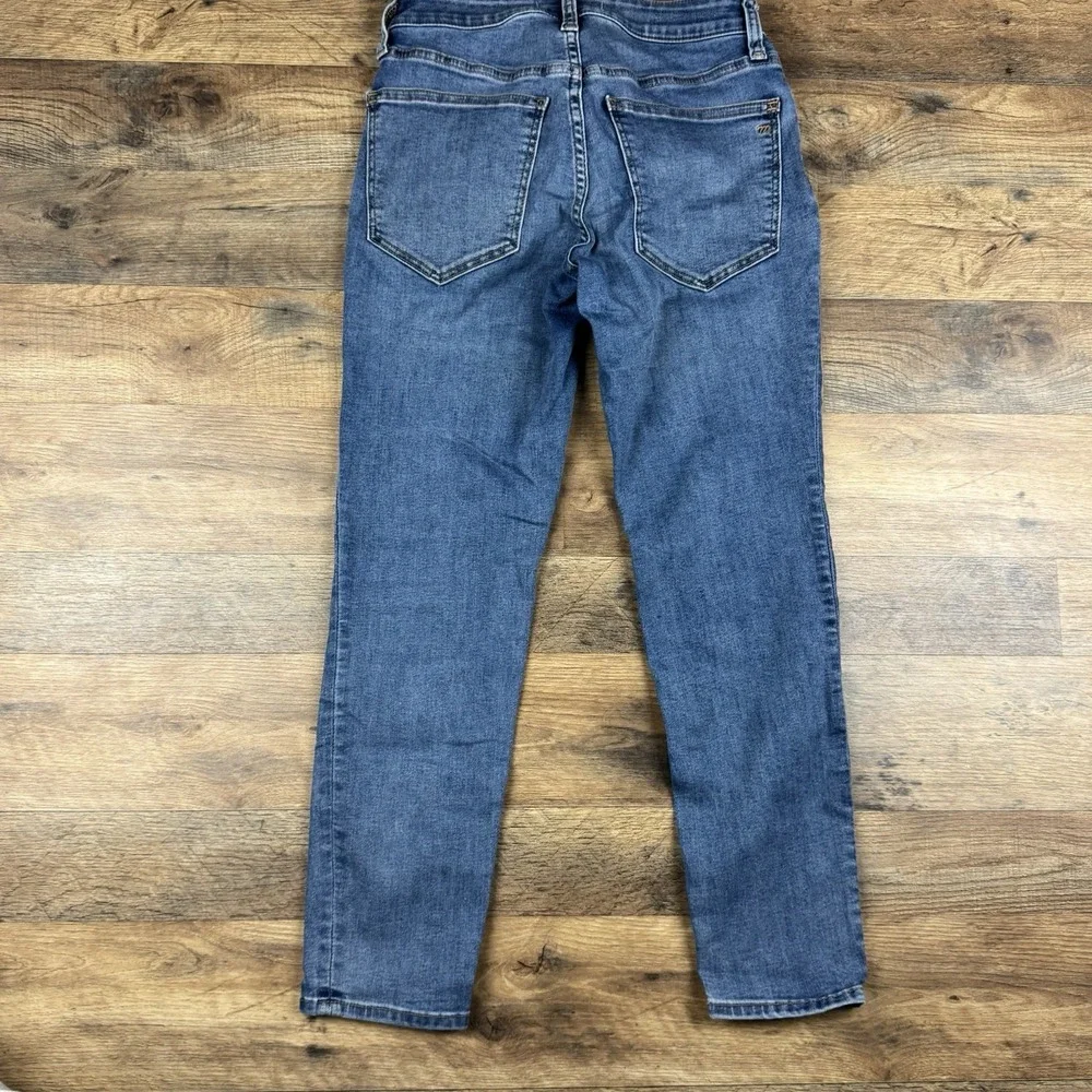 Madewell Curvy Roadtripper‎ Classic Blue Women's Jeans, Size 25 Petite